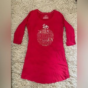 Victoria sectet long sleeves nightgown sleep shirt women’s size S/P